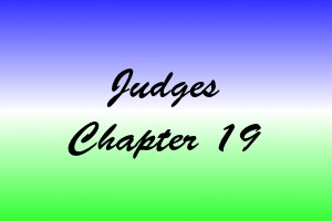 Judges Chapter 19